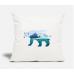 Bear Environmental Protection Climate Protection Natural White Pillow